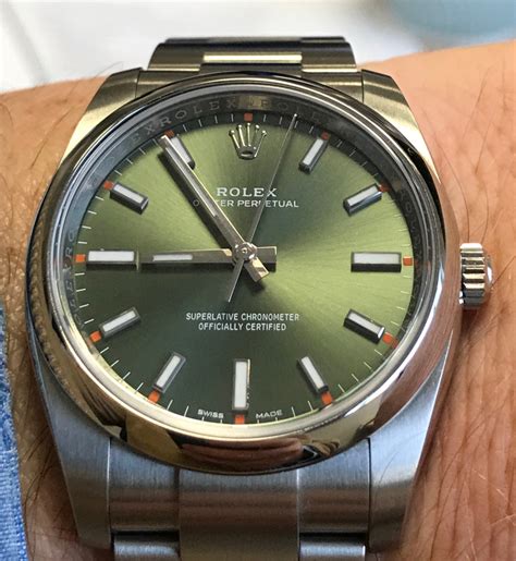 114200 rolex hands|Rolex 114200 review.